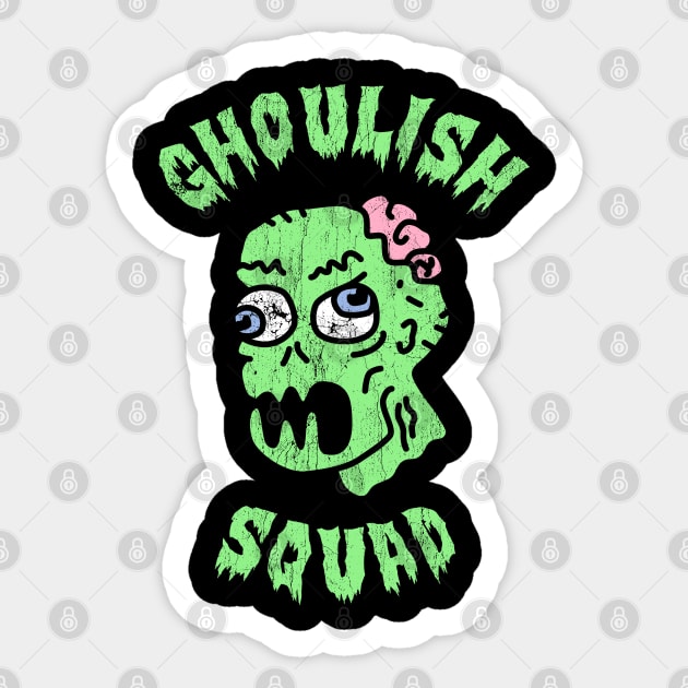 Ghoulish Squad ✅ Halloween Sticker by Sachpica